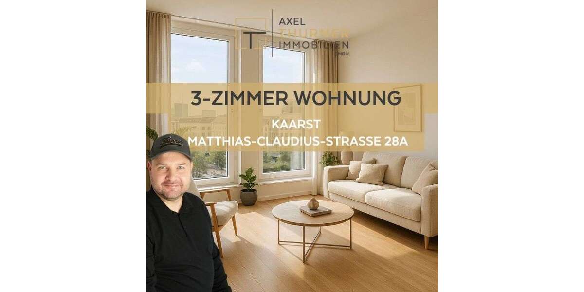 Etagenwohnung Kaarst - 3 Zimmer, 83 m&sup2;, 1.100&euro; | Angebot:27056625