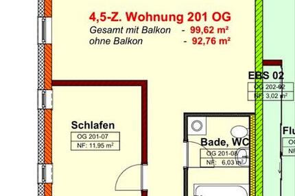 Wohnung Ebenweiler - 4.5 Zimmer, 102 m&sup2;, 1.430&euro; | Angebot:24425711