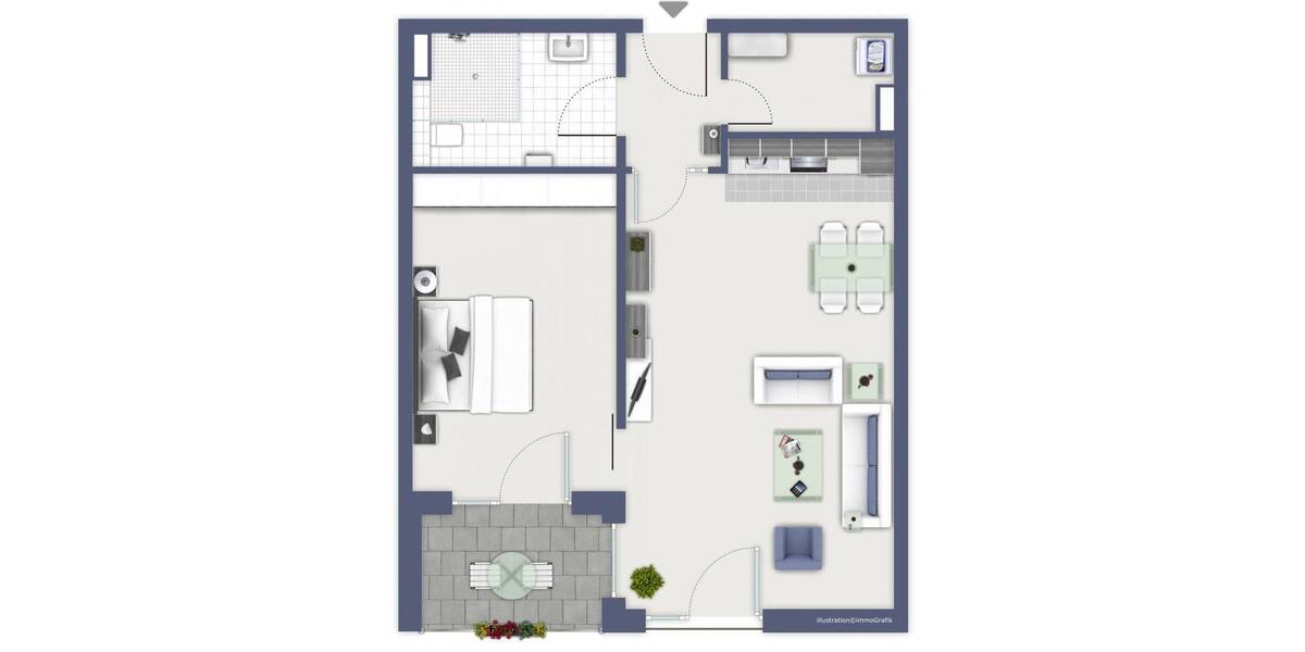 Etagenwohnung Leipzig Plagwitz - 2 Zimmer, 69 m&sup2;, 930&euro; | Angebot:26246241