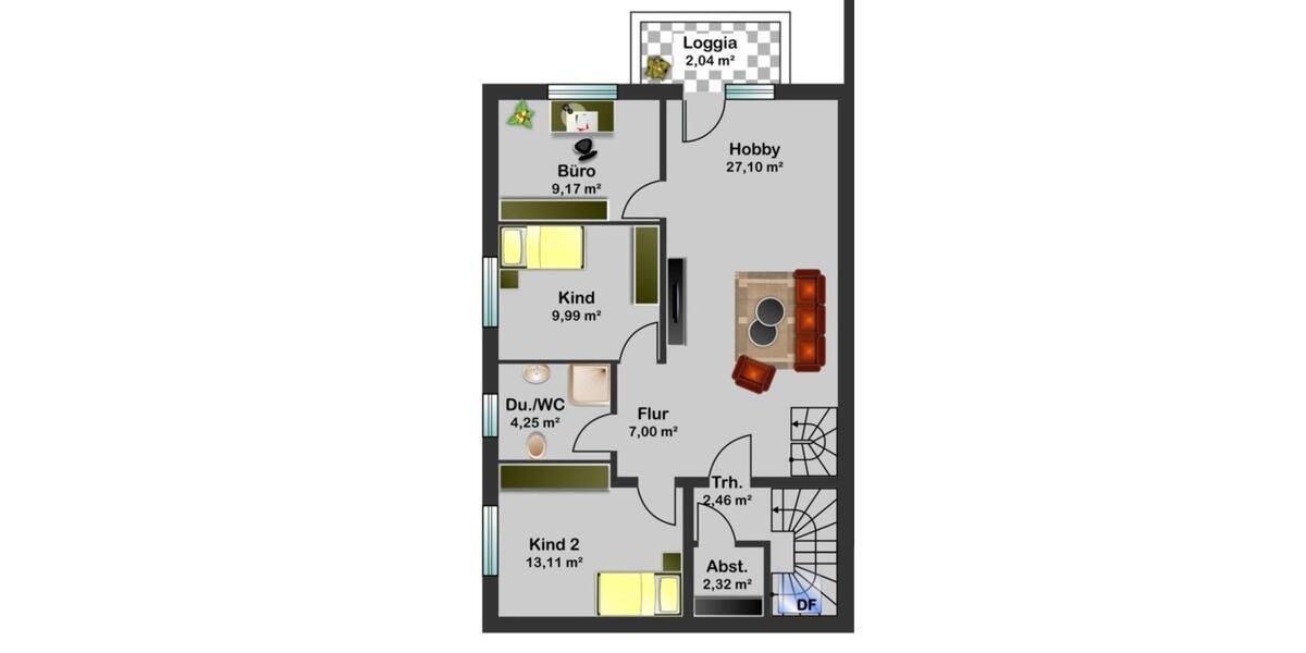 Etagenwohnung Osterburken - 3 Zimmer, 75 m&sup2;, 765&euro; | Angebot:24740459