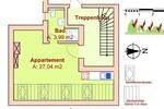 Dachgeschoßwohnung Bingen am Rhein - 1 Zimmer, 31 m&sup2;, 350&euro; | Angebot:26578202