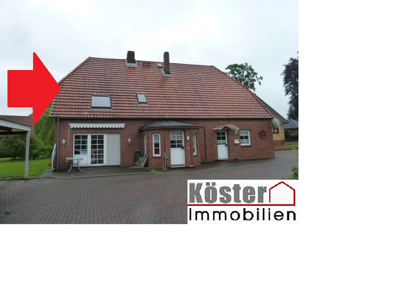 2 Zimmer Dachgeschoßwohnung in EstorfGräpel zu vermieten