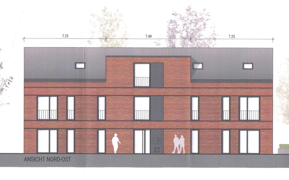 Erdgeschoßwohnung Bad Bentheim - 3 Zimmer, 74 m&sup2;, 930&euro; | Angebot:23121154