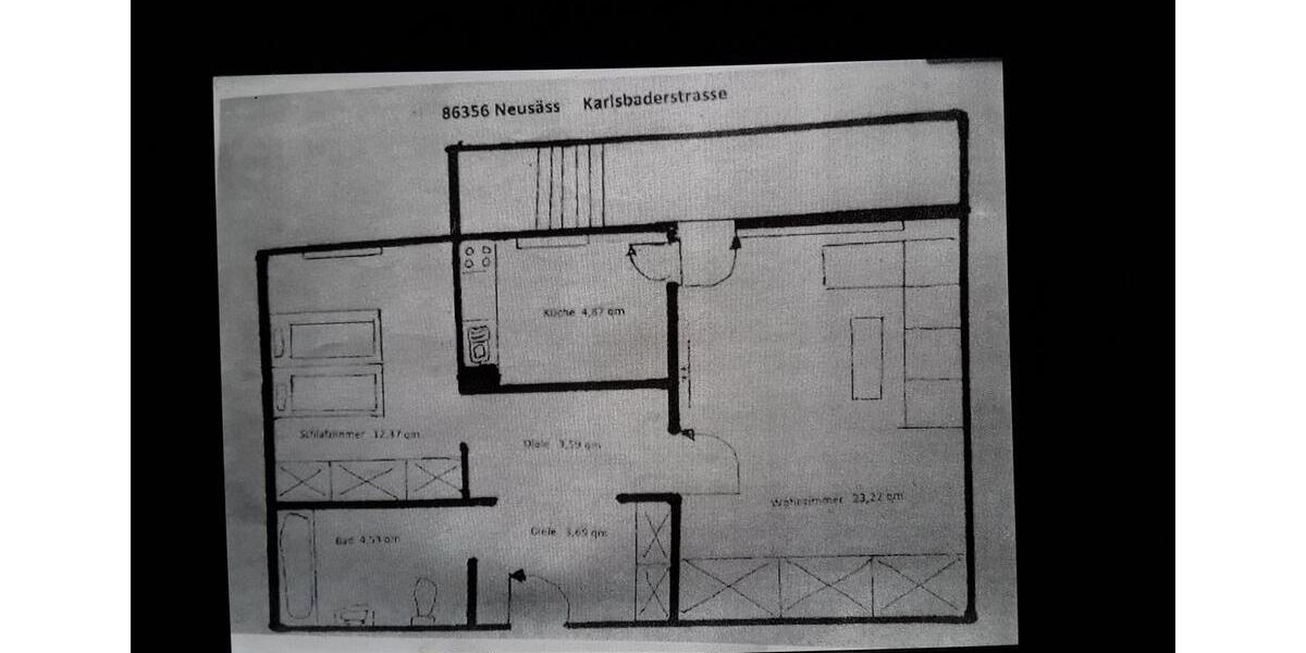 Schöne 2 ZKB,Balkon und Gartenanteil,mitten im Grünen 2 zimmer