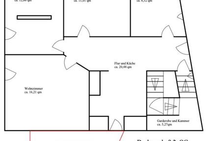 Wohnung Friedrichroda - 3 Zimmer, 77 m&sup2;, 765&euro; | Angebot:25171896
