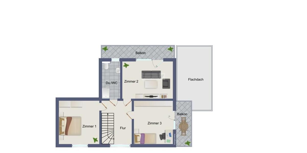 Maisonettenwohnung Scheeßel - 4 Zimmer, 121 m&sup2;, 825&euro; | Angebot:26461634