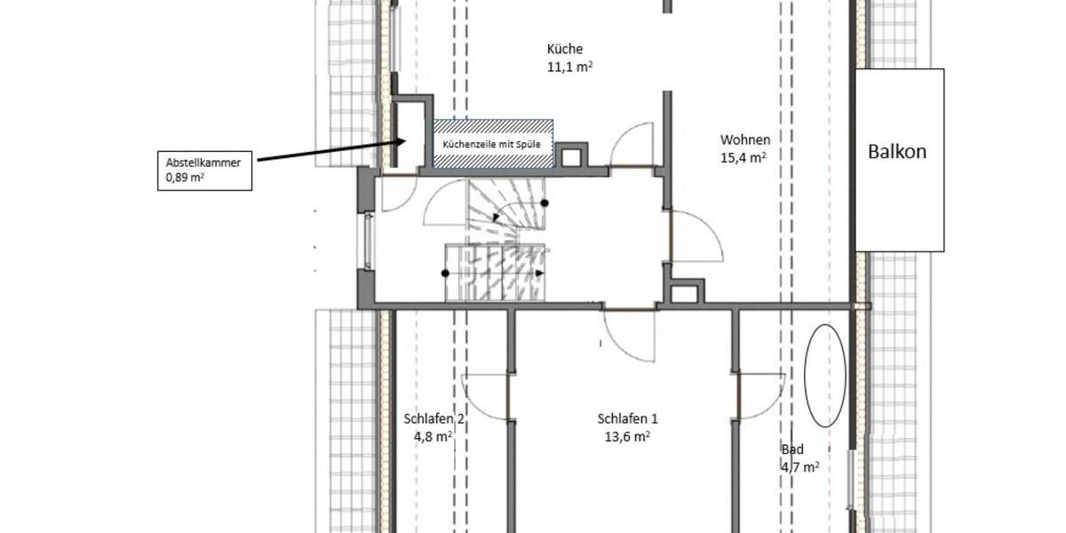 Maisonettenwohnung Ober-Ramstadt Ramstadt - 4.5 Zimmer, 80 m&sup2;, 1.000&euro; | Angebot:25870311