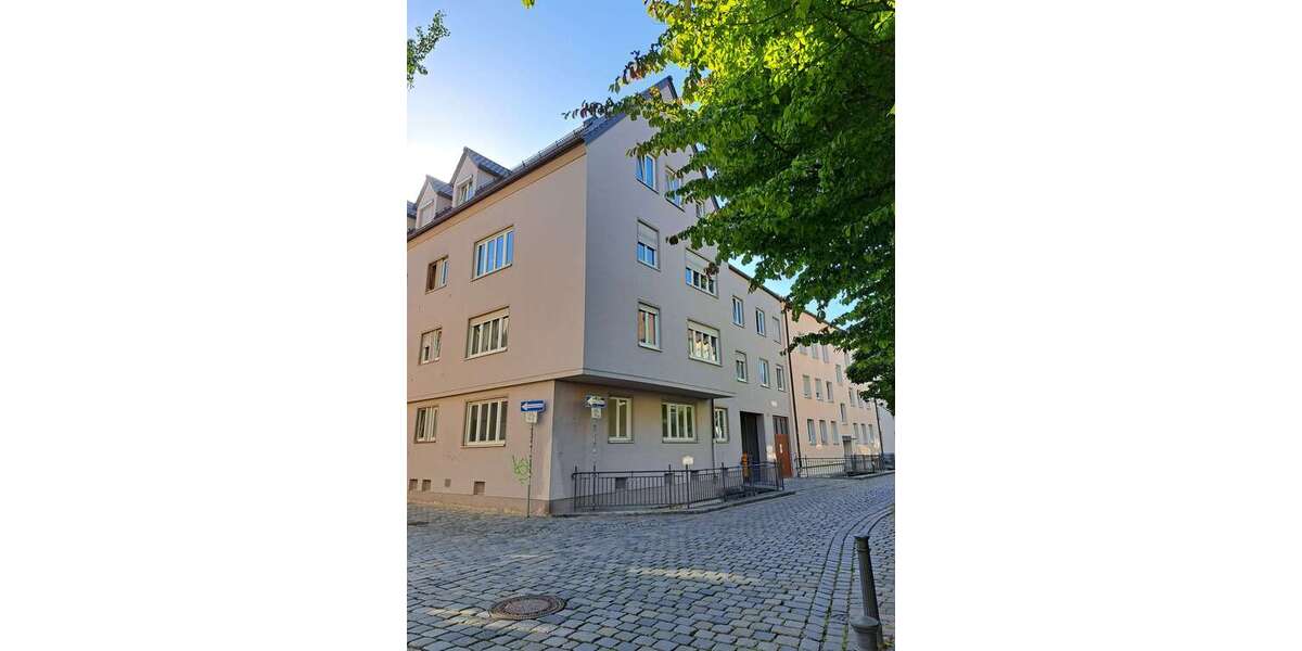 Etagenwohnung Augsburg Innenstadt - 2 Zimmer, 47 m&sup2;, 600&euro; | Angebot:26806460