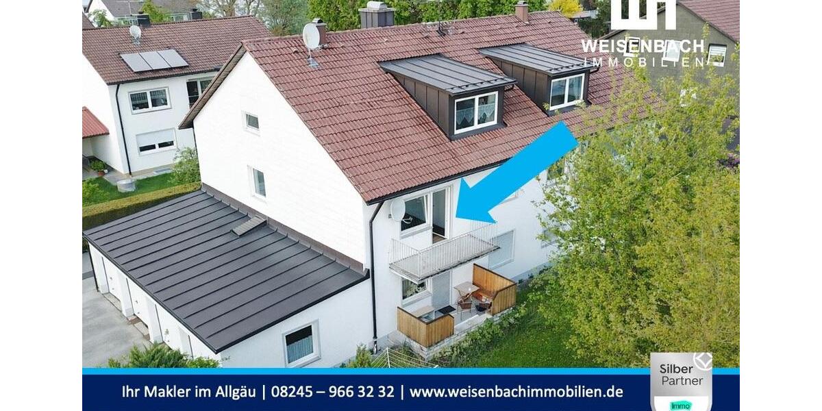 Etagenwohnung Türkheim - 3 Zimmer, 75 m&sup2;, 830&euro; | Angebot:26036002