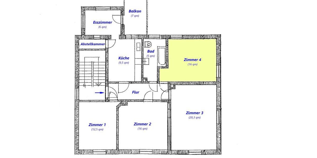 Wohnen auf Zeit Northeim - 1 Zimmer, 16 m&sup2;, 380&euro; | Angebot:26049739