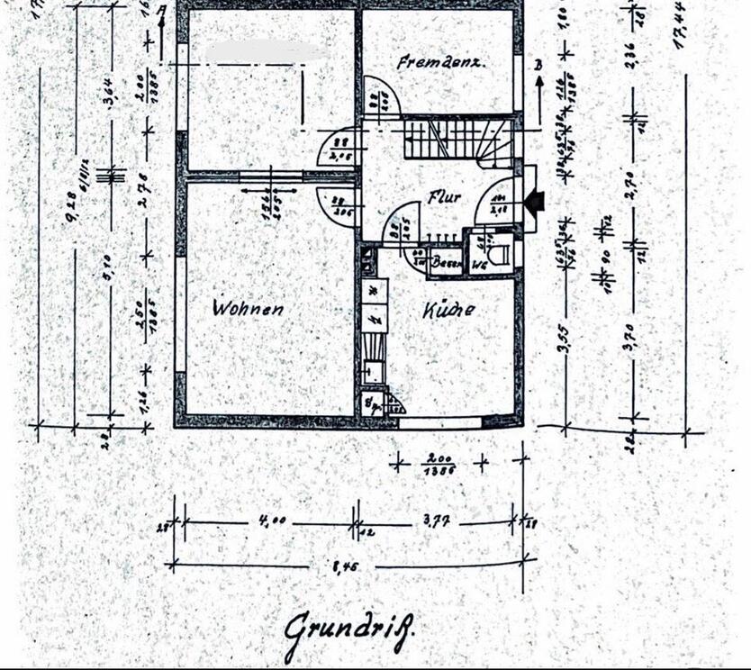 Doppelhaushälfte mit Garten, Garage u. Werkstatt zu vermieten zimmer