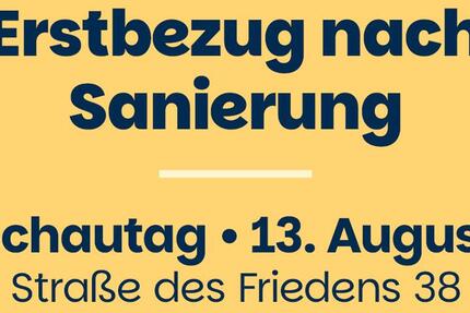 Schöne Familiengerechte 4-Raum Wohnung - Erstbezug nach Sanierung