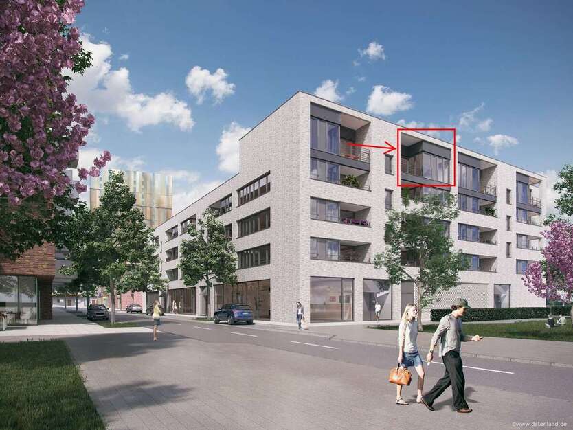Wohnung zum Mieten in Hamburg 1.450 € 72.16 m² 3 zimmer