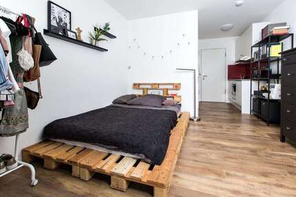 Wohnung zum Mieten in Stuttgart 600 € 23.8 m² 1 zimmer