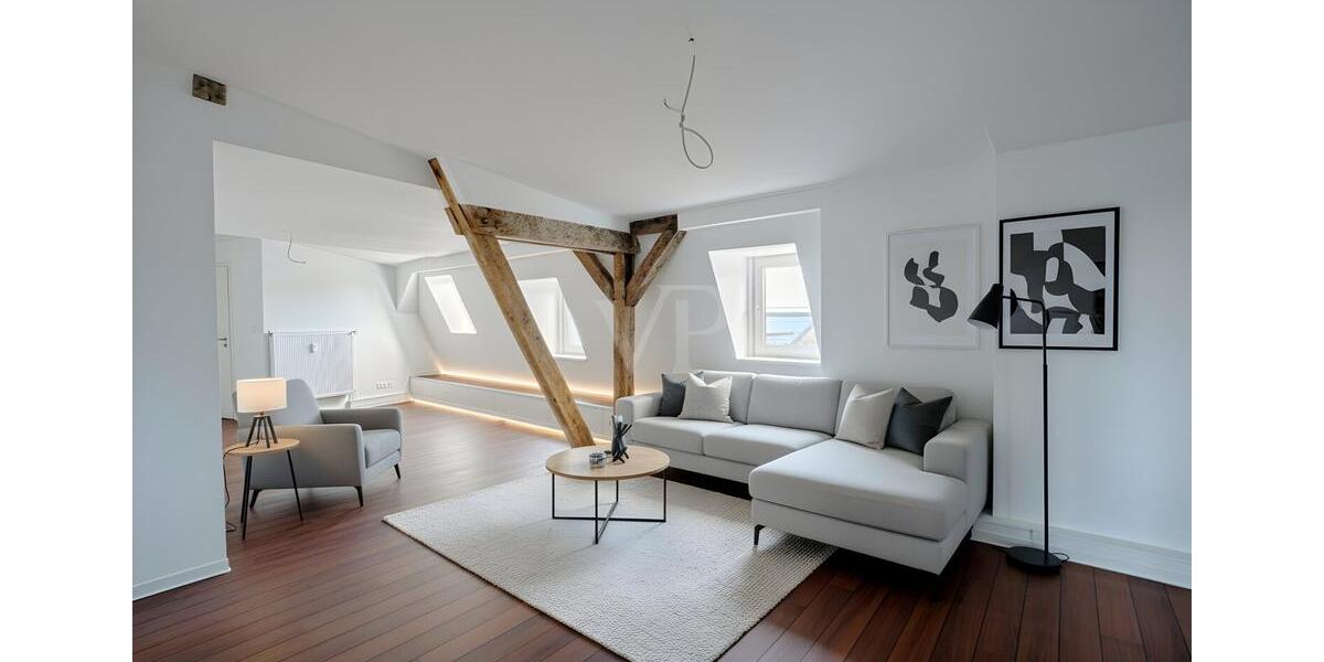 Dachgeschoßwohnung Stralsund - 3 Zimmer, 109 m&sup2;, 1.140&euro; | Angebot:23816768