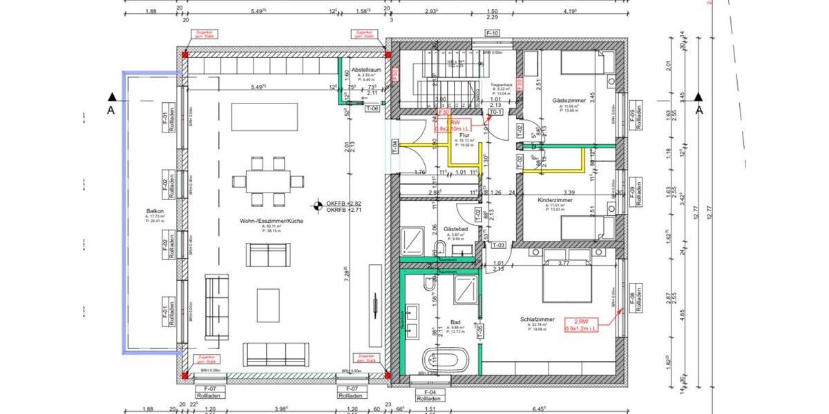 Etagenwohnung Sankt Augustin - 4 Zimmer, 170 m&sup2;, 2.960&euro; | Angebot:26315020
