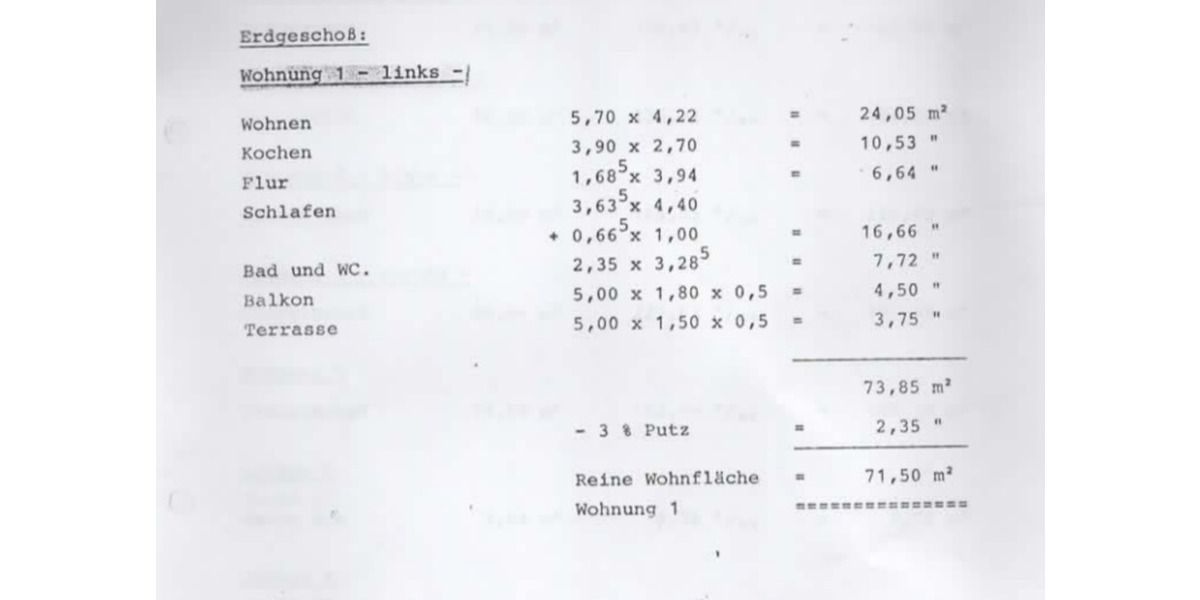 Erdgeschoßwohnung Ortenberg - 2 Zimmer, 72 m&sup2;, 975&euro; | Angebot:25142450