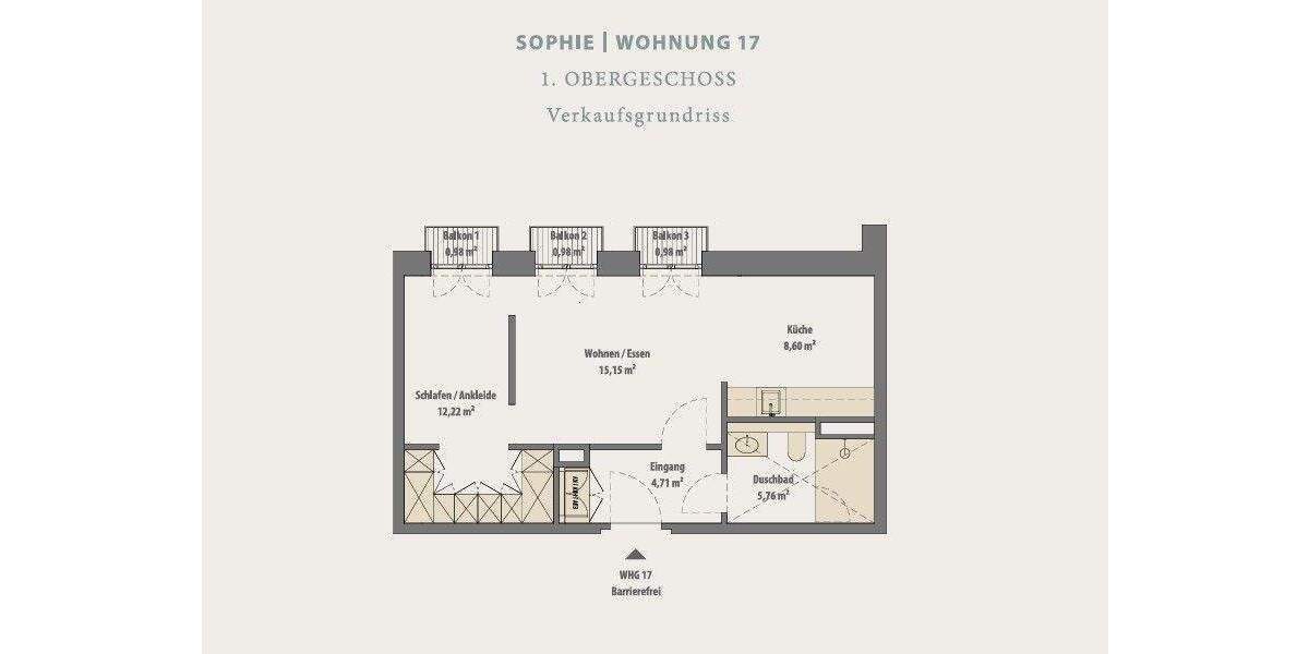 Etagenwohnung Hamburg Harvestehude - 2 Zimmer, 50 m&sup2;, 2.750&euro; | Angebot:24594607