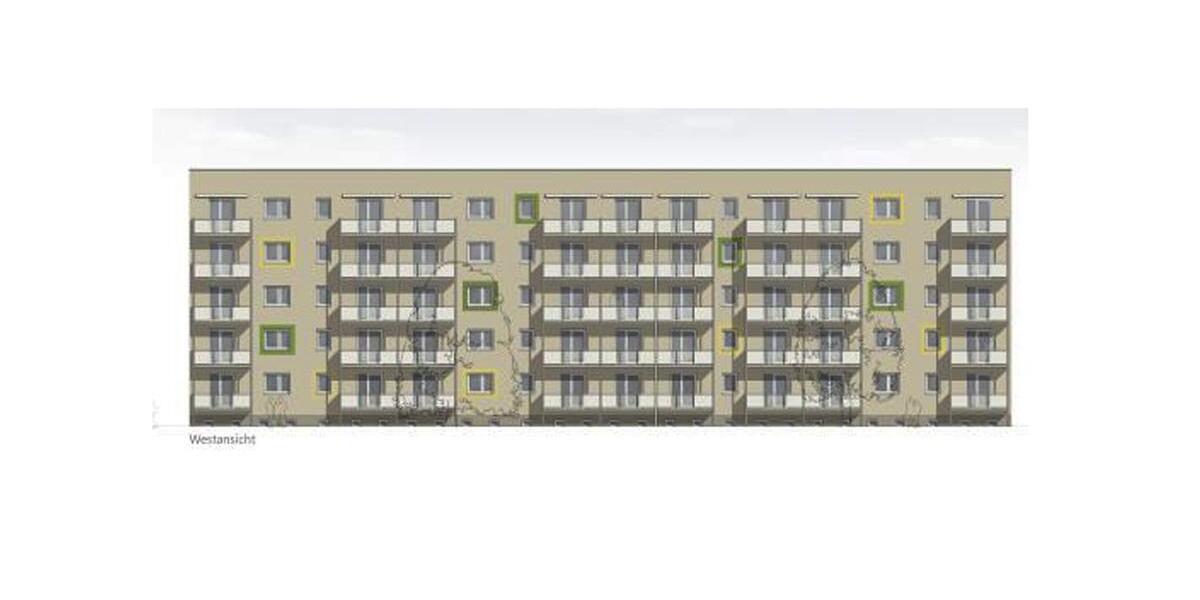 Etagenwohnung Calau - 2 Zimmer, 52 m&sup2;, 276&euro; | Angebot:26262761