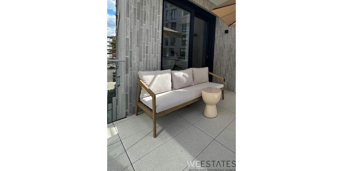 Exklusiv vollmöbliert: Design-Wohnung mit 2 Zimmern und Tageslichtbad am See 2 zimmer