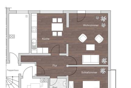 Wohnung Bad Wildungen - 2 Zimmer, 64 m&sup2;, 680&euro; | Angebot:26624539