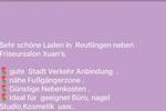 Gewerbeobjekt Reutlingen - 500&euro; | Angebot:26581723