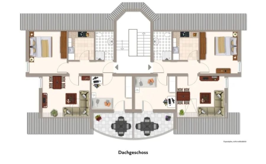 Schöne Dachgeschosswohnung in zentraler Lage - Dachgeschoßwohnung Florstadt | Angebot:24351624