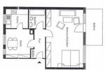 Erdgeschoßwohnung Ilshofen - 1.5 Zimmer, 51 m&sup2;, 1.050&euro; | Angebot:26196286