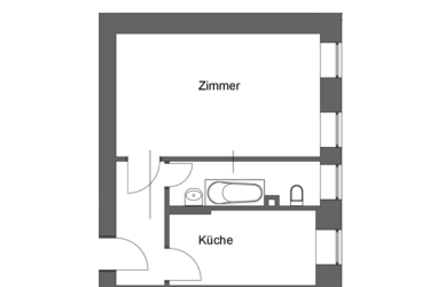 Wohnung Berlin Pankow - 1 Zimmer, 42 m&sup2;, 886&euro; | Angebot:27290189