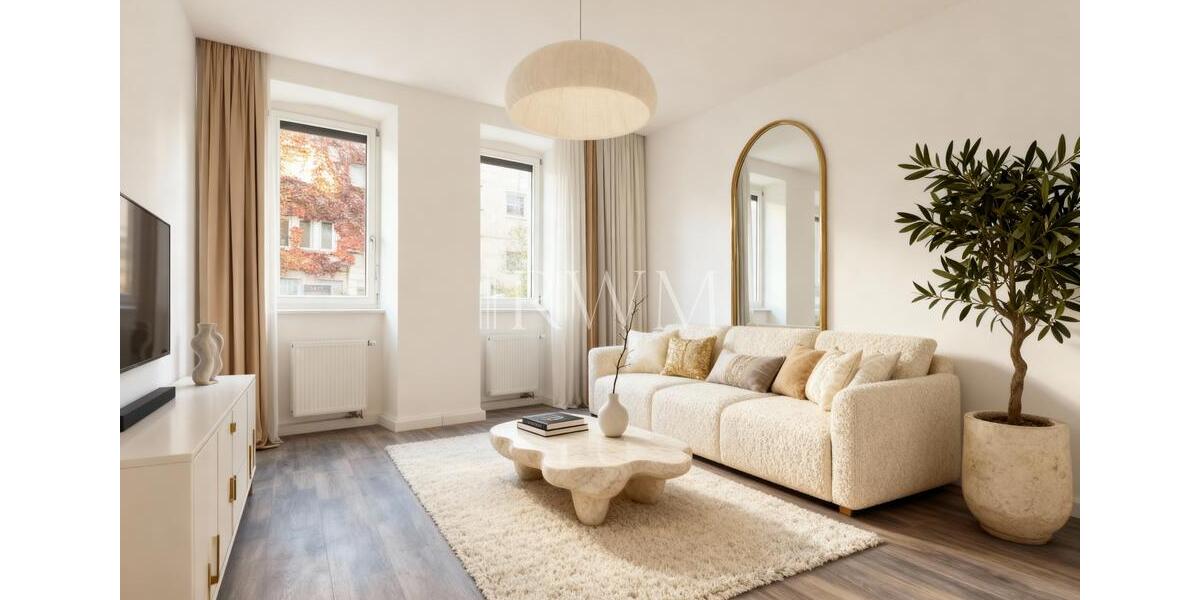 Wohnen im Herzen der Stadt – Charmante 2-Zimmer-Altbauwohnung mit Einbauküche 2 zimmer