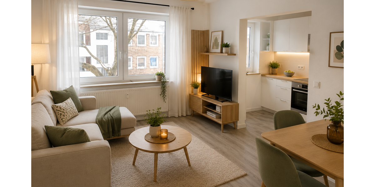 Etagenwohnung Wittmund - 2 Zimmer, 46 m&sup2;, 425&euro; | Angebot:26517082