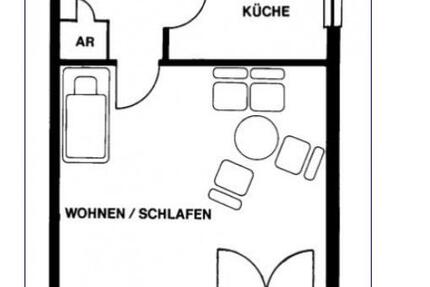 Schöne 1-Zimmer-Wohnung in Dresden – frei ab Januar 1 zimmer