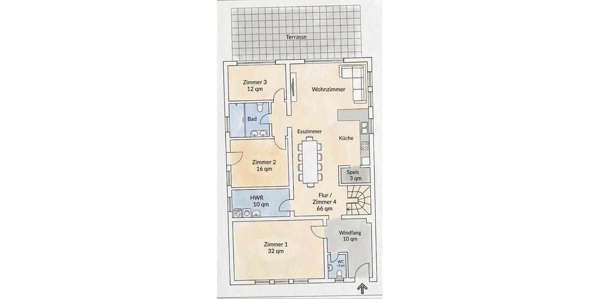 Einfamilienhaus Babenhausen - 5 Zimmer, 200 m&sup2;, 1.980&euro; | Angebot:26343561
