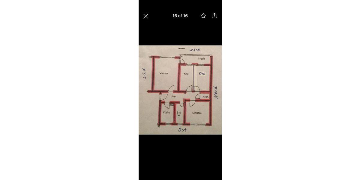 Etagenwohnung Heide - 4 Zimmer, 83 m&sup2;, 1.100&euro; | Angebot:25057198