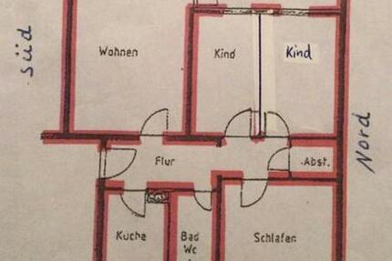 Wohnung Heide - 4 Zimmer, 83 m&sup2;, 1.100&euro; | Angebot:25057198