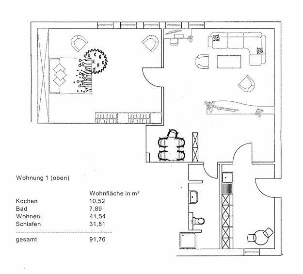 Dachgeschoßwohnung Torgau - 2 Zimmer, 91 m&sup2;, 527&euro; | Angebot:25999245