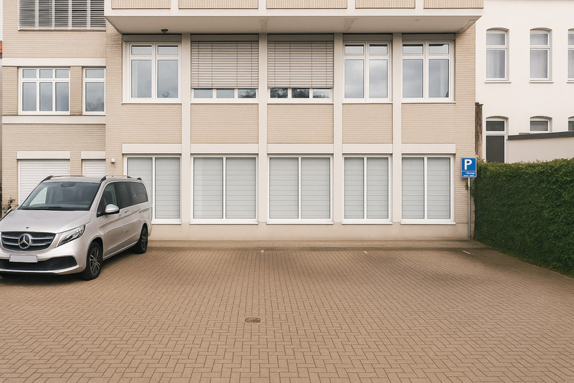 Praxis in exponierter Lage beim Gerichtsviertel