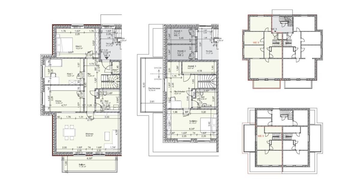 Maisonettenwohnung Boizenburg/Elbe Elbe - 4 Zimmer, 170 m&sup2;, 1.500&euro; | Angebot:22711590