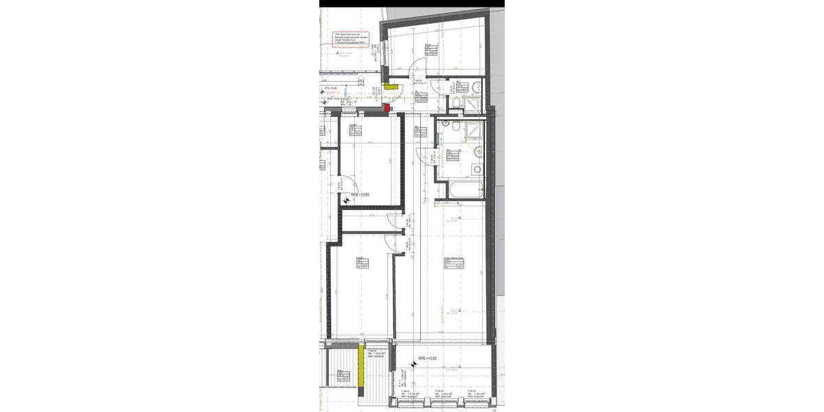 Etagenwohnung Pforzheim Oststadt - 3 Zimmer, 115 m&sup2;, 1.140&euro; | Angebot:26165029