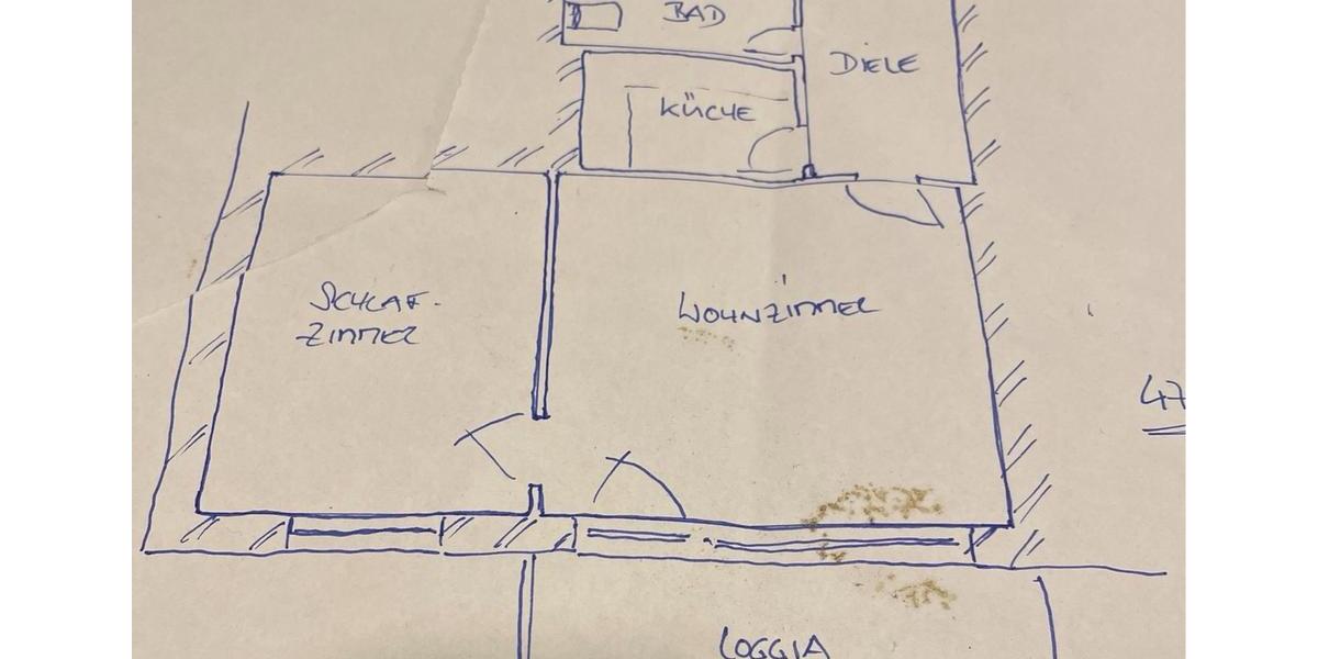 Etagenwohnung Delmenhorst - 2 Zimmer, 48 m&sup2;, 445&euro; | Angebot:26329513