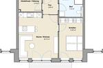 Etagenwohnung Boizenburg/Elbe Elbe - 2 Zimmer, 57 m&sup2;, 740&euro; | Angebot:26652849