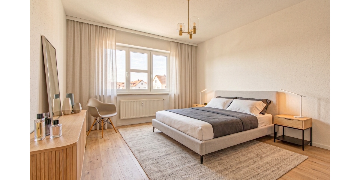 BALKON – BELETAGE – SUPER SCHNITT – GROSSES WOHNZIMMER – EINBAUKÜCHE – WANNENBAD – PKW-STELLPLATZ - Etagenwohnung Borna Zedtlitz | Angebot:27297840