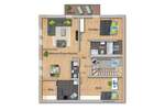 Etagenwohnung Dormitz - 3 Zimmer, 84 m&sup2;, 1.200&euro; | Angebot:26751103