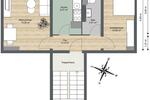 Etagenwohnung Riesa Neuweida - 2 Zimmer, 39 m&sup2;, 250&euro; | Angebot:26656318