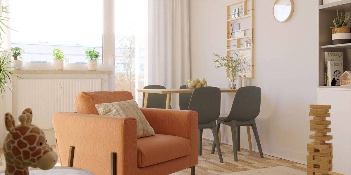Etagenwohnung Sangerhausen Oberröblingen - 4 Zimmer, 72 m&sup2;, 447&euro; | Angebot:25694771