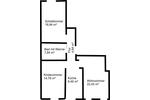 Etagenwohnung Schleiz - 3 Zimmer, 77 m&sup2;, 501&euro; | Angebot:24747903