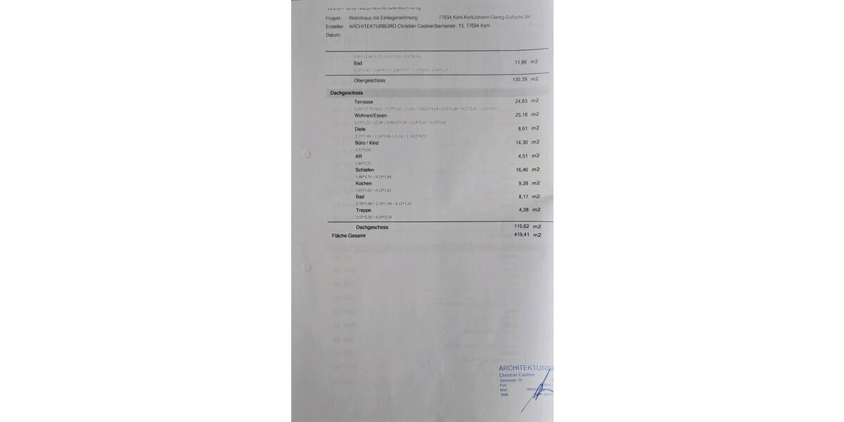 Einfamilienhaus Willstätt - 3 Zimmer, 115 m&sup2;, 1.600&euro; | Angebot:24840711