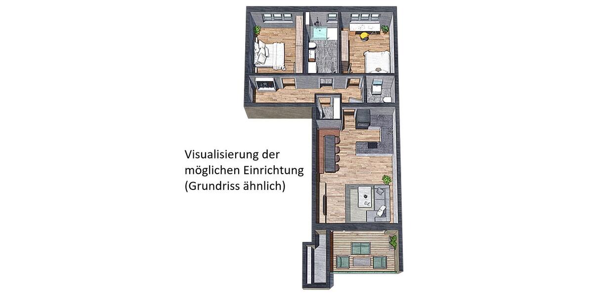 Etagenwohnung Simbach am Inn - 3 Zimmer, 100 m&sup2;, 1.165&euro; | Angebot:26612623