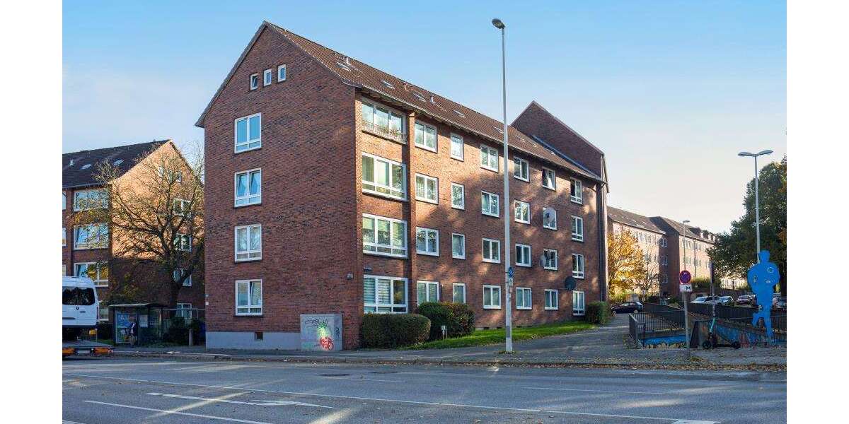 Etagenwohnung Kiel Gaarden-Ost - 2 Zimmer, 51 m&sup2;, 509&euro; | Angebot:26629059