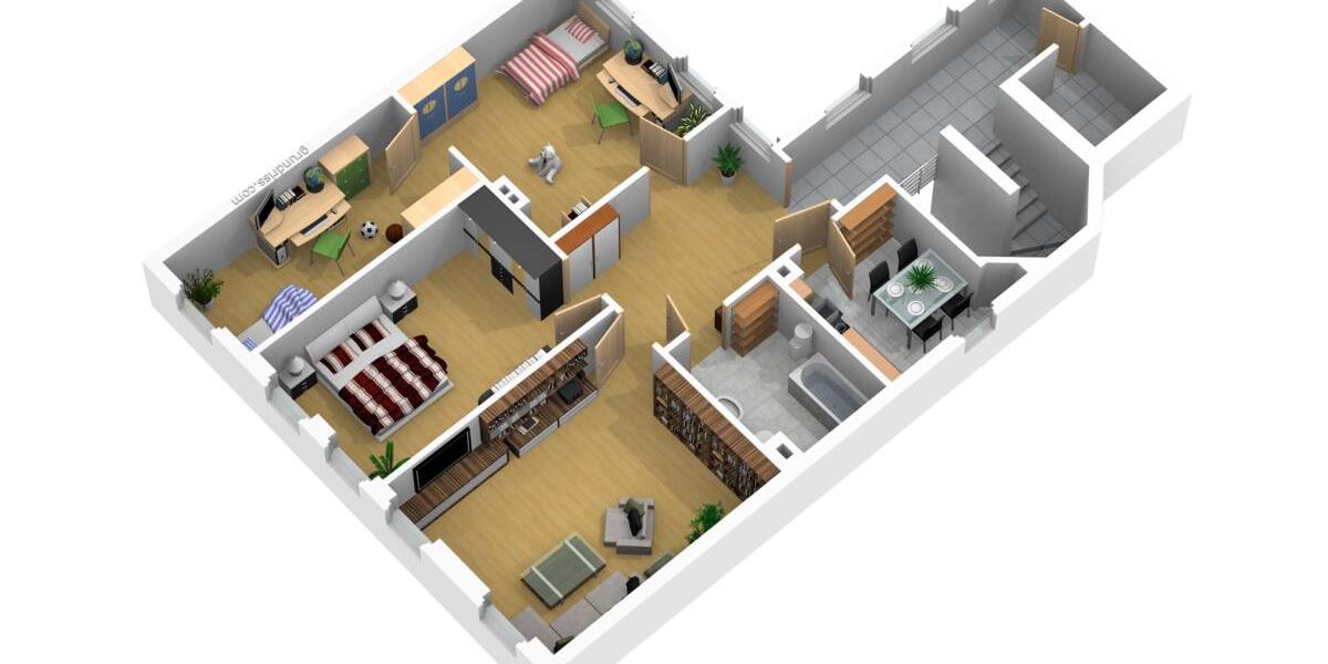 Modern sanierte 4 Raum-Wohnung mit Balkon und schickem Bad! - Etagenwohnung Gera Ostviertel | Angebot:26764737